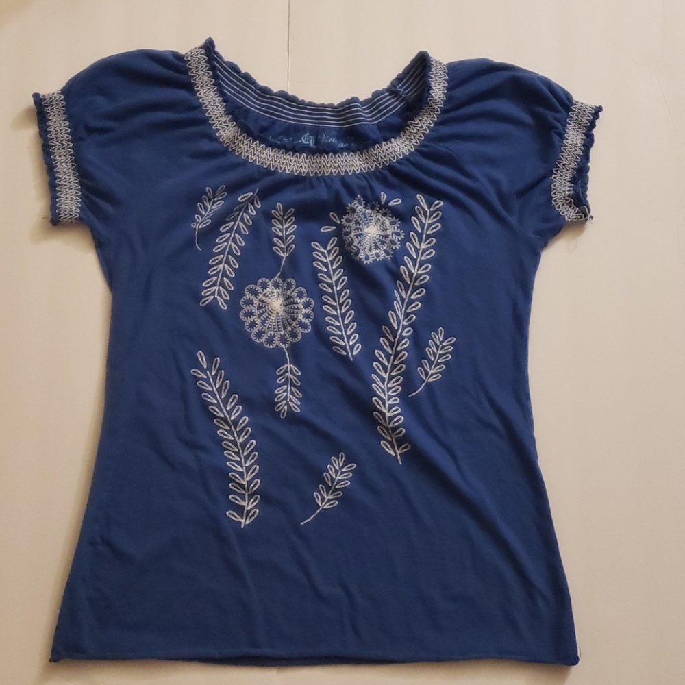 L.O.L vintage blue shirt